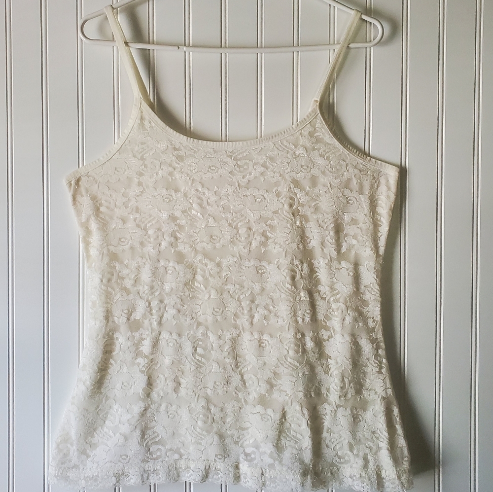 CLEARANCE! Willow Bay Lace Cami Tank Top Women's Sz XL